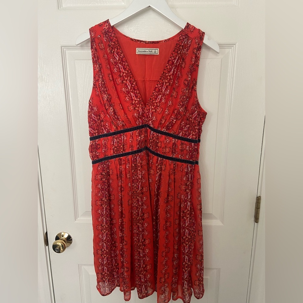 Abercrombie Red Summer Dress